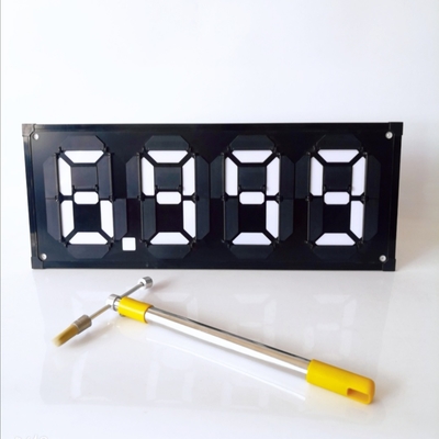 OEM ODM Gas Station Digital Price Signs Magnetic Flip 7 Segment Digital Board